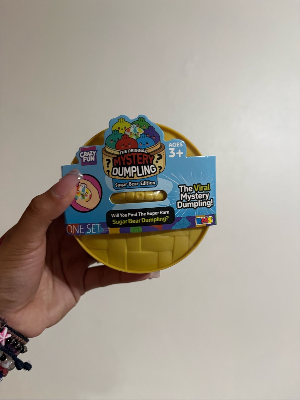 Mystery Dumpling Sugar Bear Edition Plush Toy - Yellow